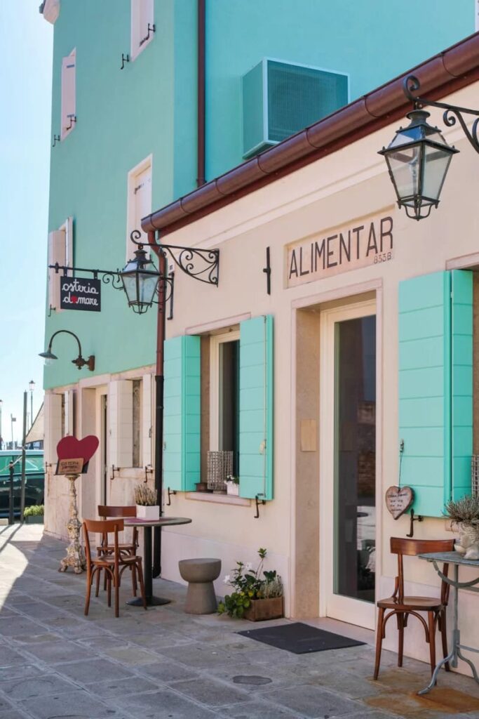 Osteria damare Pellestrina, vista esterno