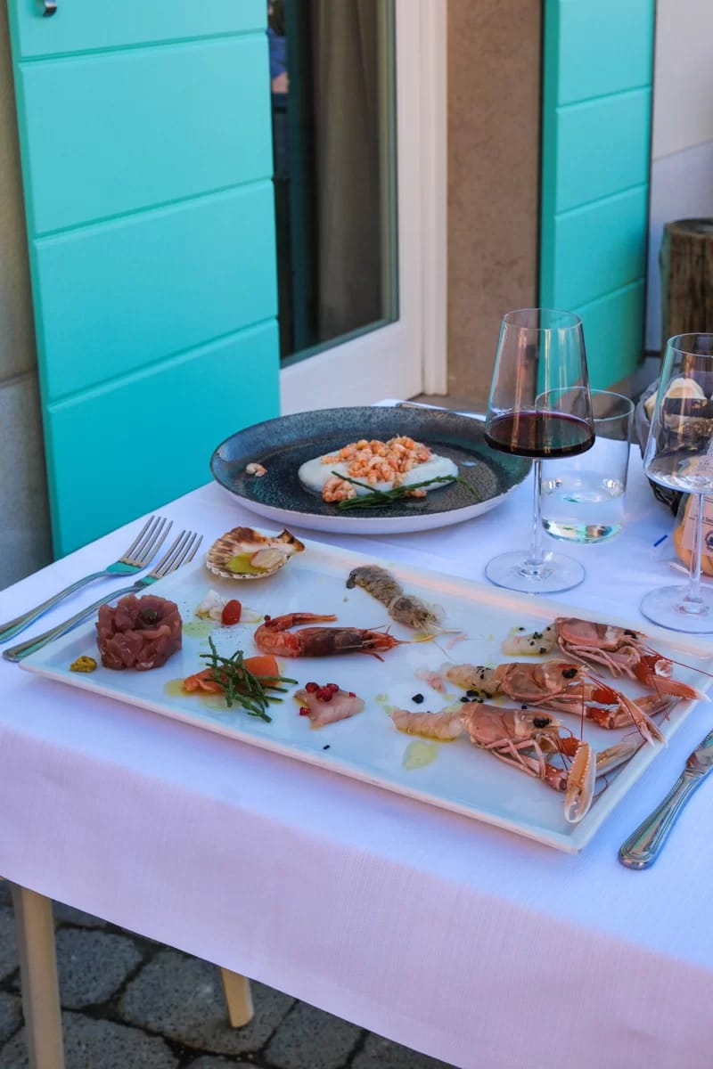Osteria pesce fresco a venezia